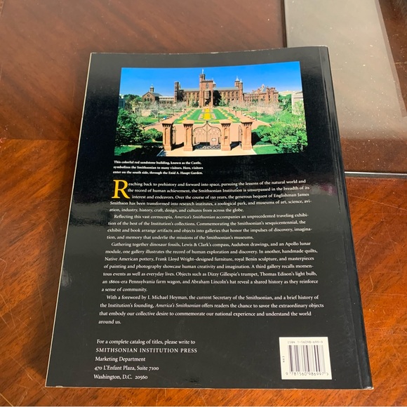 Celebrating 150 Years America’s Smithsonian Book - Picture 2 of 7